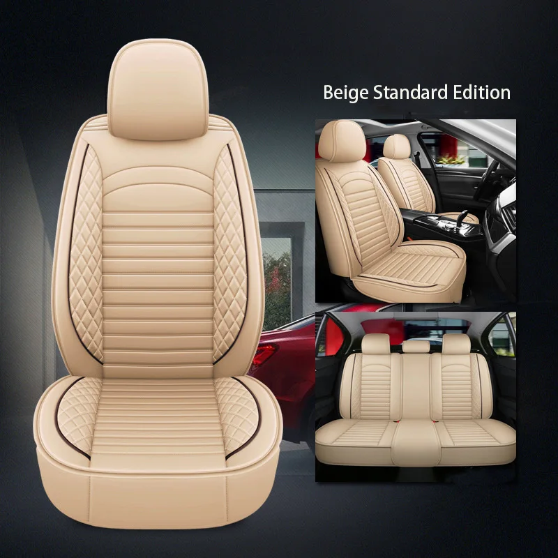 WZBWZX Leather Car Seat Cover For Fiat All Medels 500 500L 2007-2014 Punto Bravo Viaggio Freemoauto Car Accessories