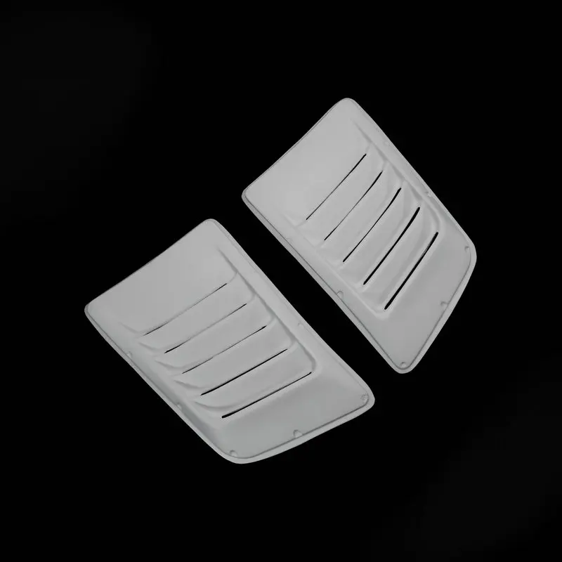 Universal Smade Style FRP Fiber Glass Hood Vent Fiberglass Air Duct Intake Cover Bonnet Body Kit For Mitsubishi EVO 7 8 9 S2000