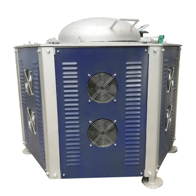 الشركة المصنعة المخصصة الصغيرة المتوسطة التردد فرن صهر المعادن الثمينة صب نوع التدفئة التعريفي الكهرومغناطيسي #3