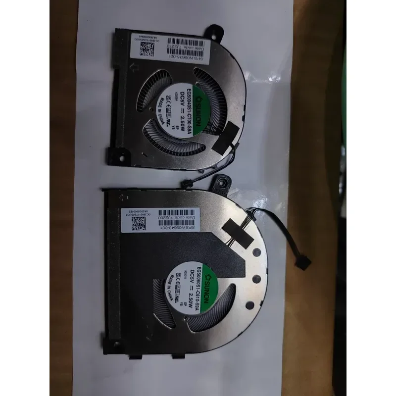 Fan for HP Envy X360 15-ey and 15-ew Series including 15-ey0023dx TPN-C157