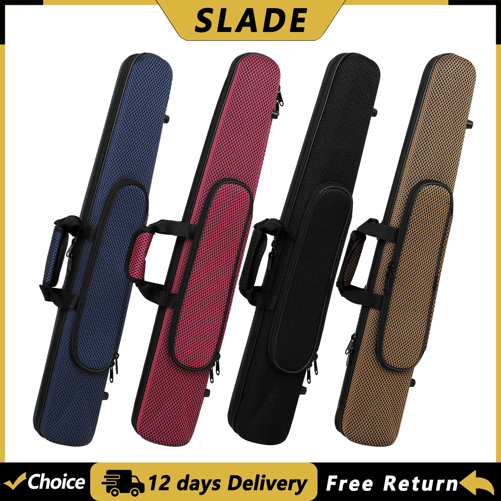 SLADE Clarinet Case Lightweight Compression Resistant Storage Box Canvas Bag Portable Woodwind Instrument Accessories