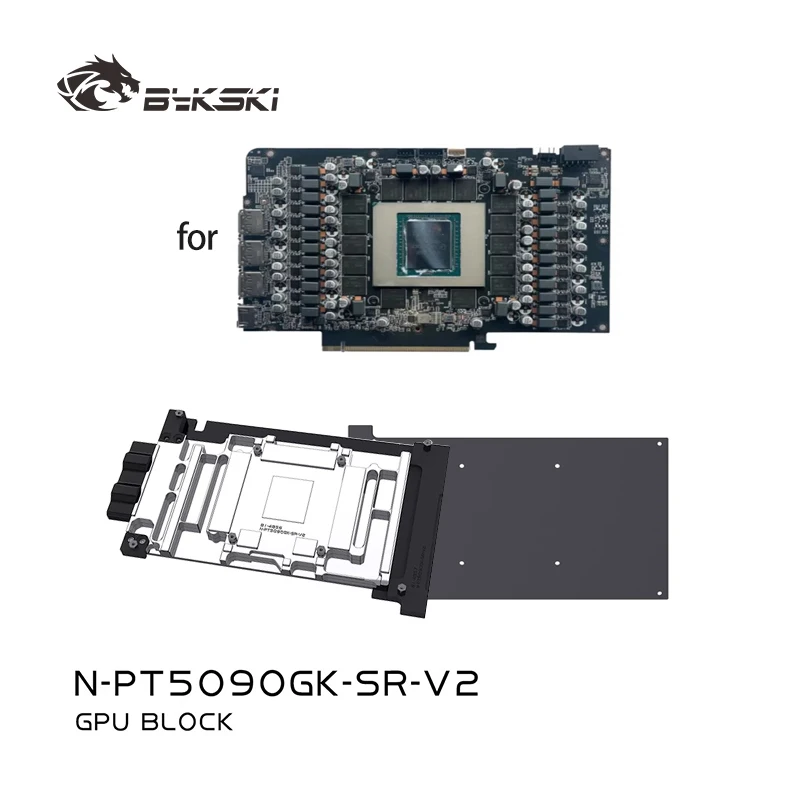 

Bykski GPU Block for Palit RTX5090 GAMEROCK 32GB Graphics Card T2 Red Copper Material PC Cooling Radiator N-PT5090GK-SR-V2