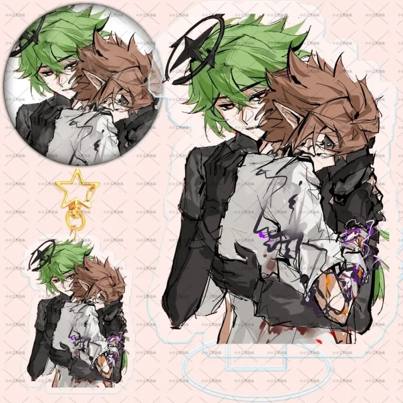 Aotu World Acrylic Standee Keychain Xander Anmicius Collectible Goods Character Standing Figure Display‑Case Keepsake Ornament