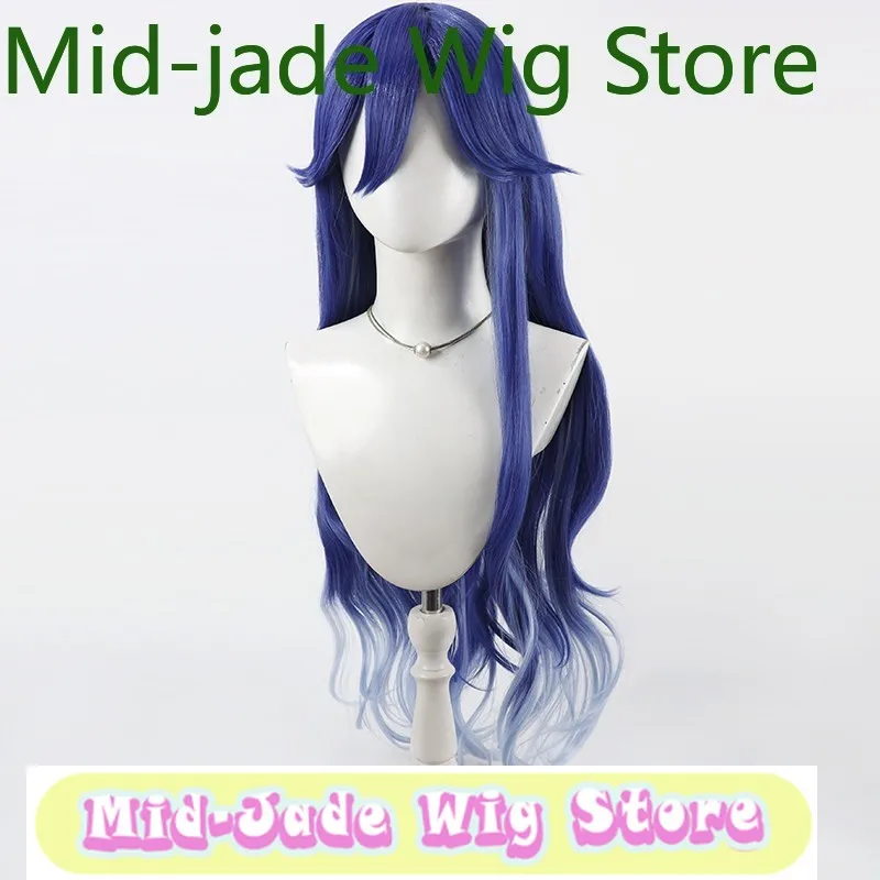 미드 제이드 위그 위더링 웨이브스 루치올라 코스프레 가발애니메이션 게임 롤플레잉 할로윈 파티 합성 가발