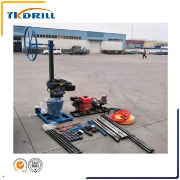 جهاز حفر صغير بطول 30 مترًا لاختبار التربة أو الصخور الناعمة