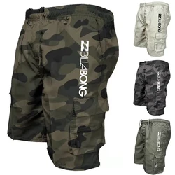 Pantalones cortos de carga para hombre, Bermudas de alta calidad, militares, multibolsillos, informales, para exteriores, gran oferta de verano