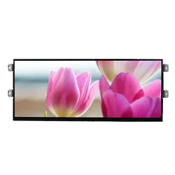 12.3inch 2400X900 Bar LCD For JONSBO D31 Pc Case LCD Monitor CPU GPU Secondary