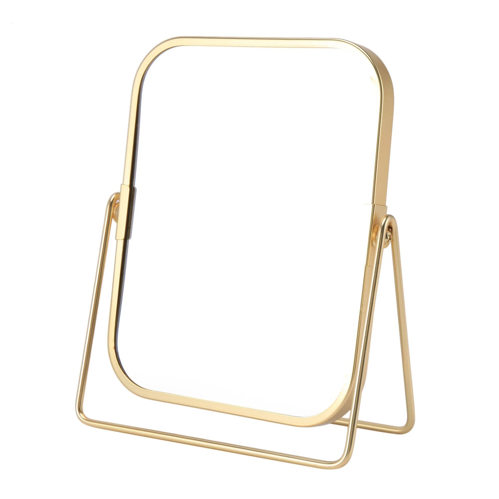 Hot sale Vanity Makeup Mirror with Metal Stand 360 Degree Swivel Desktop Tabletop Mirror