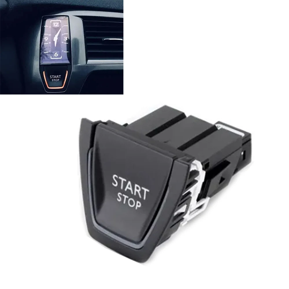 

1 Pcs Automotive Engine Ignition Start Stop Control Switch Button 98008409ZD For Citroen DS5 2011-2022