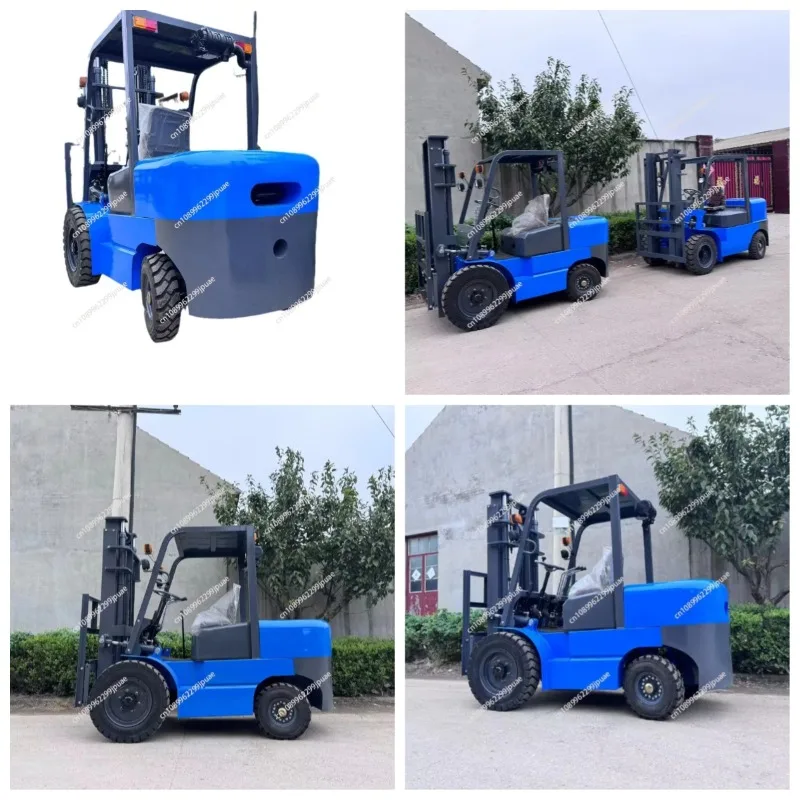 1.5 Ton Mini Diesel Forklift 1500kg Loading Truck for Warehouse Storage Material Handling