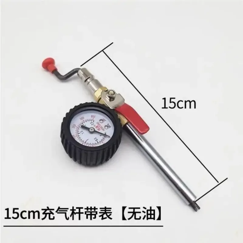 Tire open wire inflator nozzle, air rod fast inflation device 10cm 15cm short hand crank fast inflation rod
