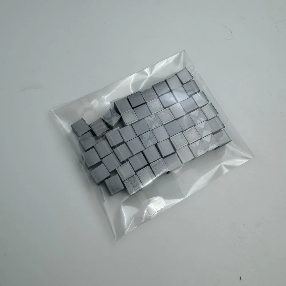 PLA Material PLA Knock Bean Tapping Bean Building Blocks Set Puzzle Building Blocks 3D Printing Blocks 100PCS