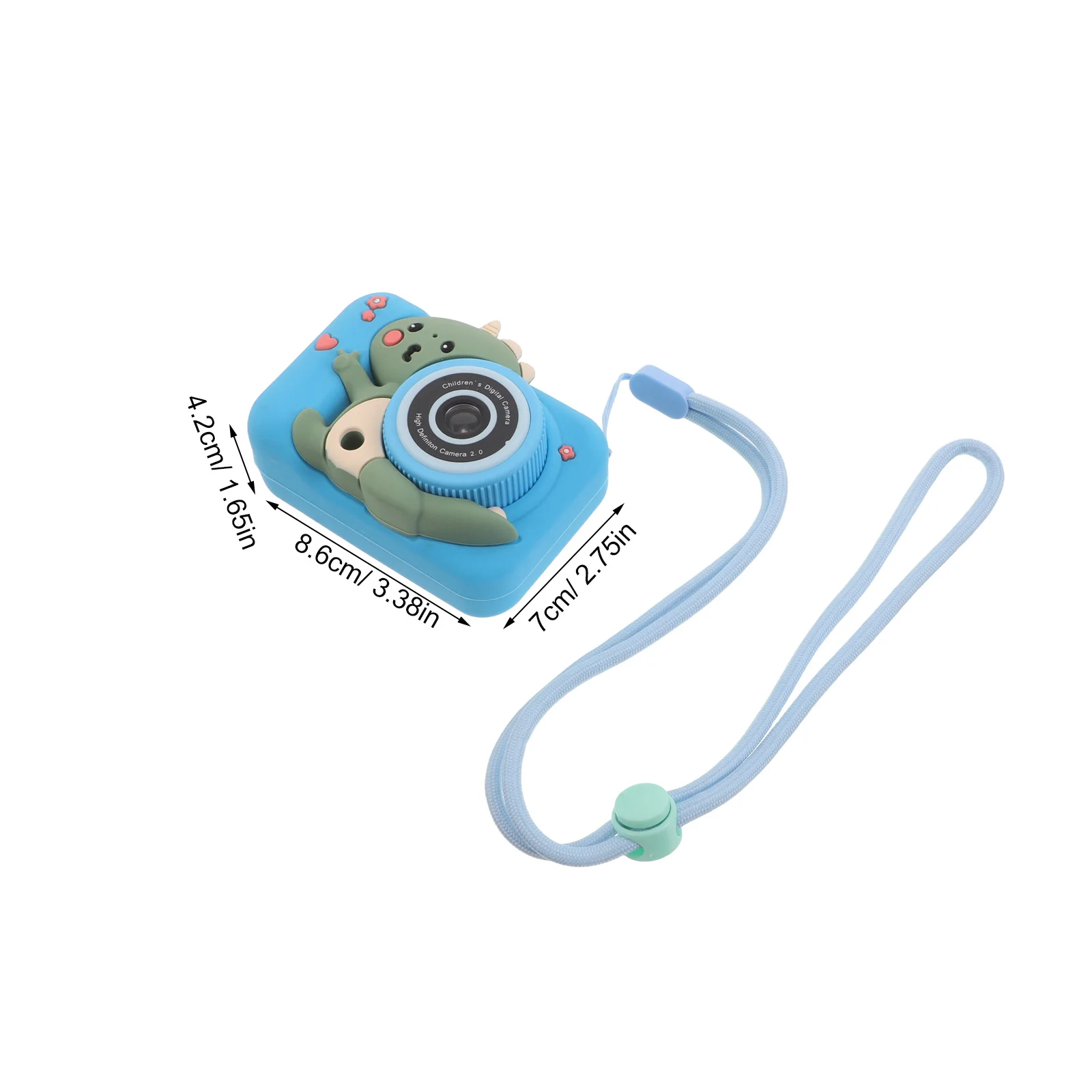 Kinderen Digitale 1080P Dubbele Camera's Cartoon Ontwerp Voor Achter Foto Video Recorder Voor Kinderen Draagbare Kleine Camera Fotografie