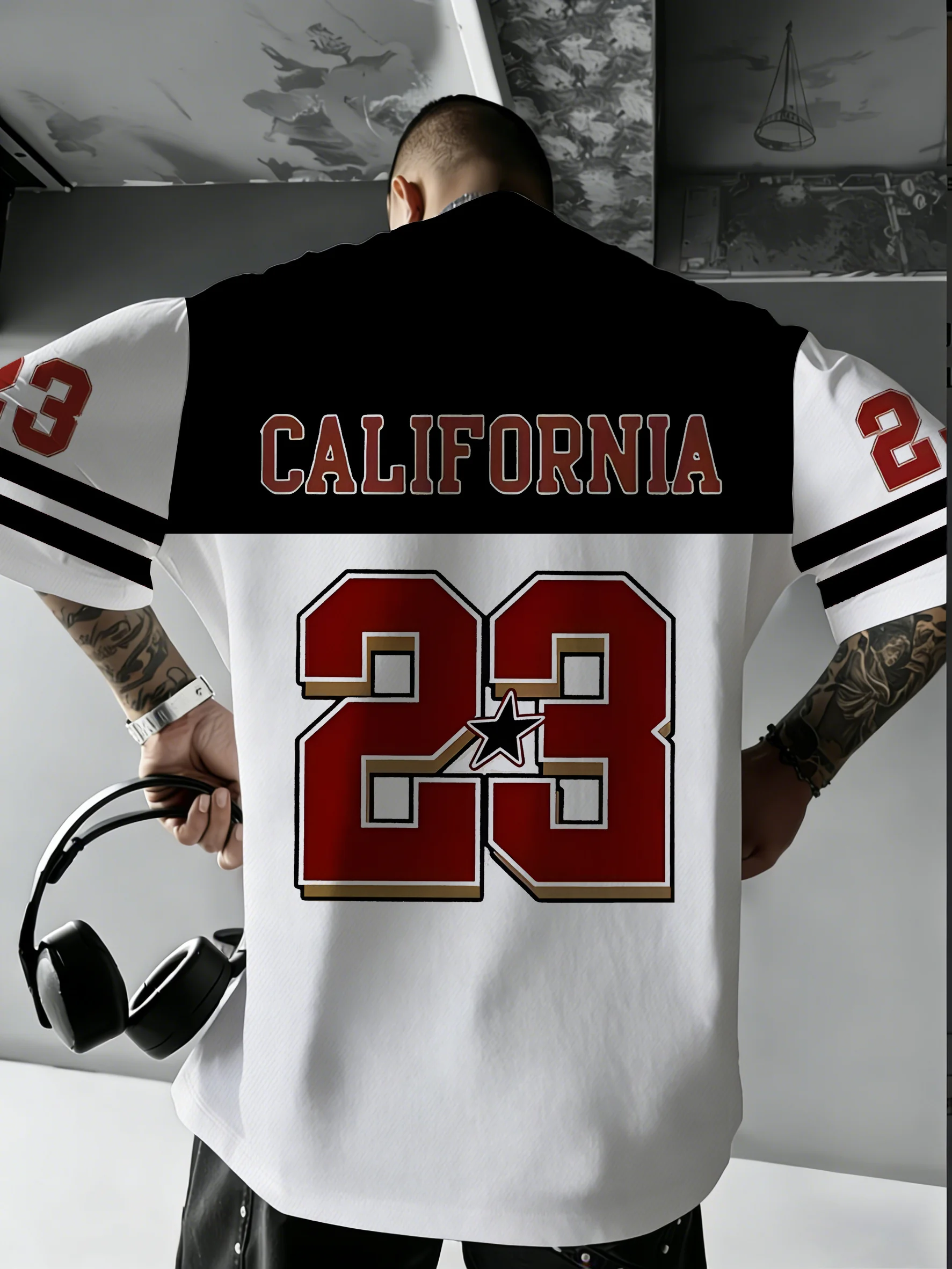 2026 Summer Men's Digital Printed T-Shirt - Breathable Lightweight Comfortable Casual Outdoor Sports Men's Clothing