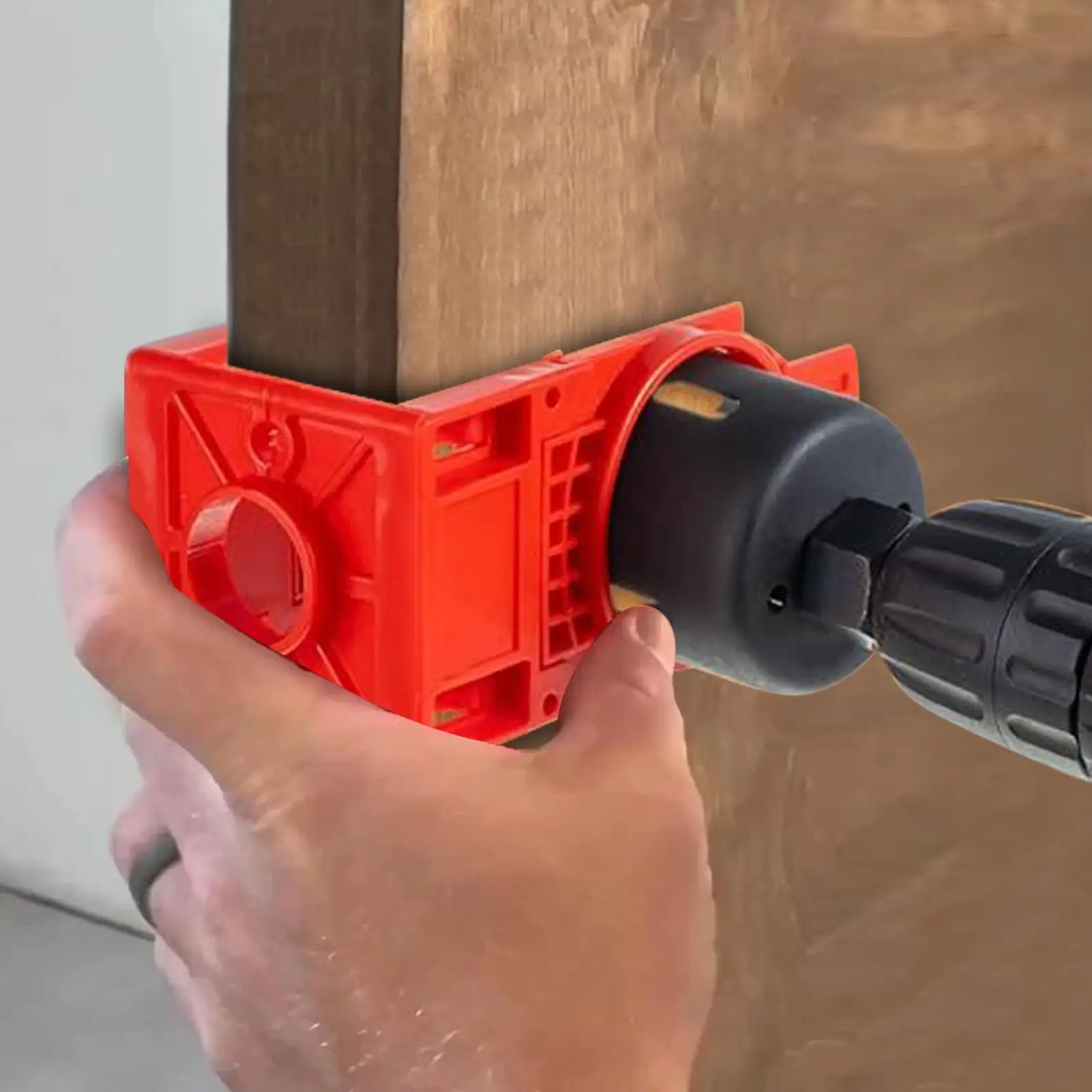 Door Hole Drilling Kit Door Knob Installation Kit Sliding Hardware for House Cabinet Car Installation Window Entry Garage Repair