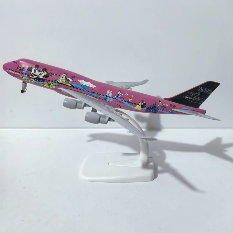 

JASON TUTU 20CM JAL Japan Airlines Boeing 747 Aircraft Model Planel Airplane Diecast Metal Planes Collect Gifts