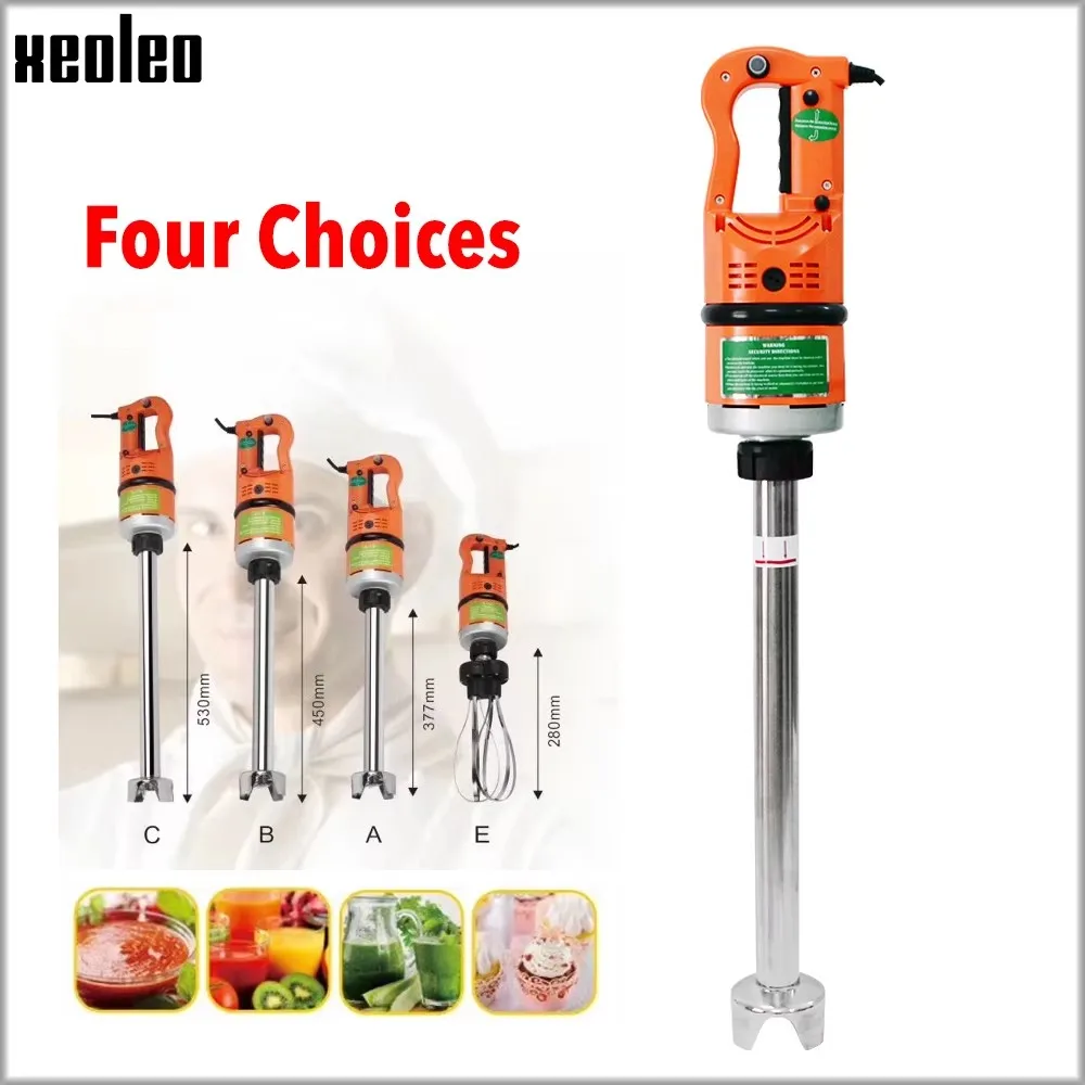 

XEOLEO 1000W Electric Hand Blender Machine Commercial Immersion Blender Stirrer machine Food Processor for Soup smoothie