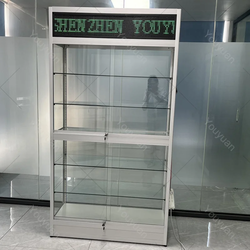 (Customized) retail shop wall cheap price glass small display display cabinet display showcase