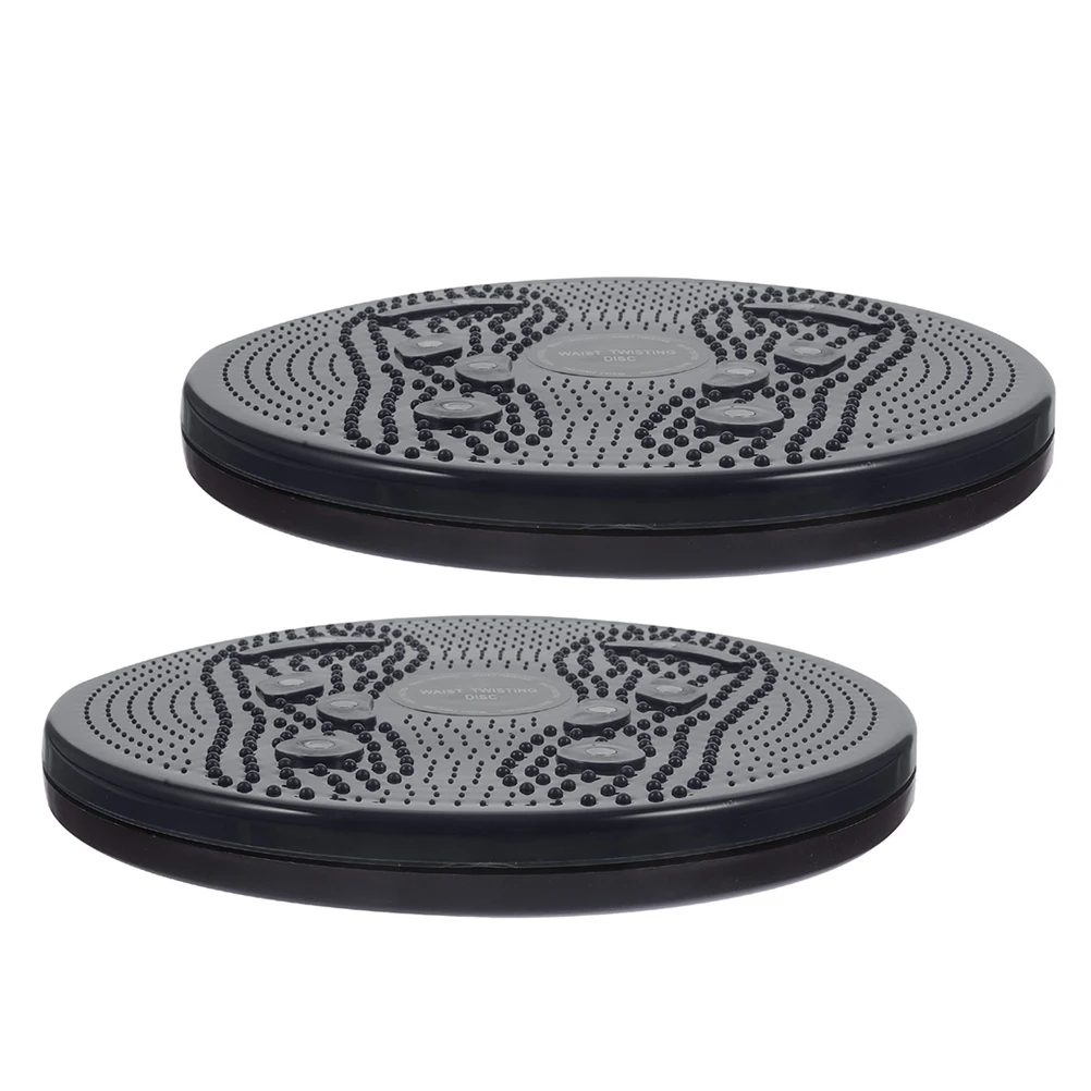 

2pcs Disc Home Exercise Fitness Equipment Lightweight Portable Body Shaping Waist Machine Ab Workout Rotating Board Household