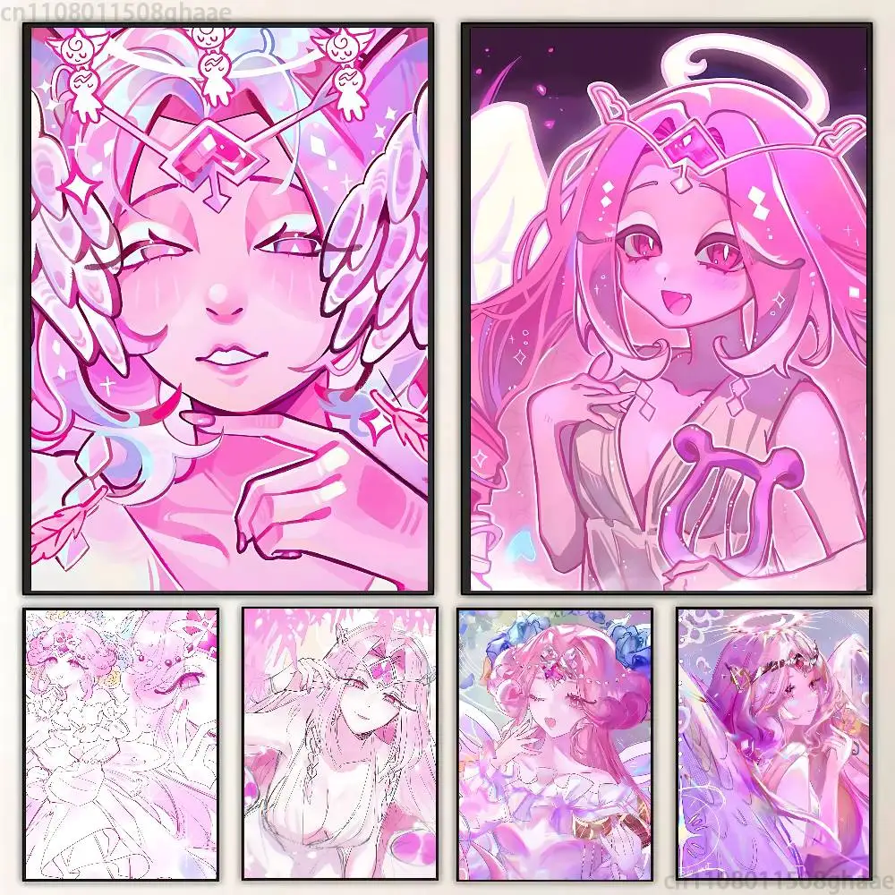 

E-Eternal Sugar C-Cookie Poster Fancy Poster Wall Sticker for Living Room Bar Vintage Decorative Painting