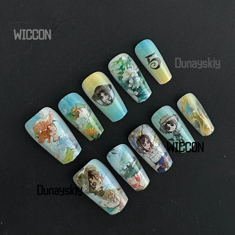 إيما وودز الهوية الخامس أنيمي تأثيري ازياء شعر مستعار الملحقات الأظافر كول المباحث إنجلترا Kawaii اليومية مرحلة الحفلات هالوين كوس