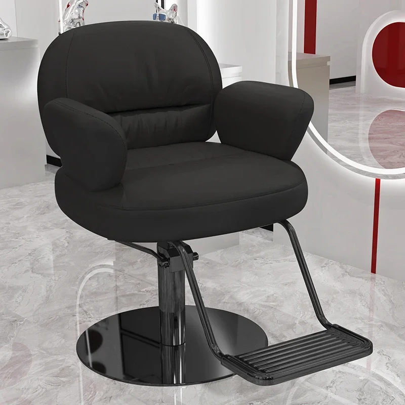 Creative Modern Elegant Style Barber Chairs Professional Modern Salon Chairs Comfortable Silla De Corte De Pelo Salon Furniture