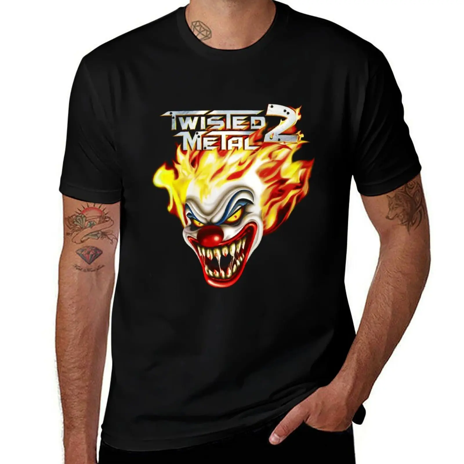 

Twisted Metal 2 T-Shirt High Elasticity Sports T-Shirt