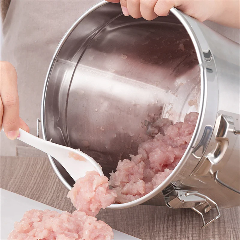 16L snijmachine vleesmolen 304 roestvrij staal commerciële en huishoudelijke elektrische snijmachine