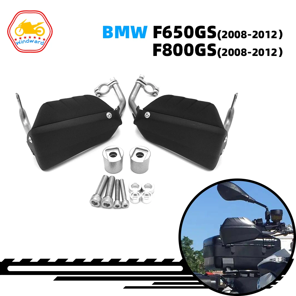 motorcycle accessories black hand guard modified hand guard windshield protector brand new Fits For BMW F650GS F800GS 2008-2012