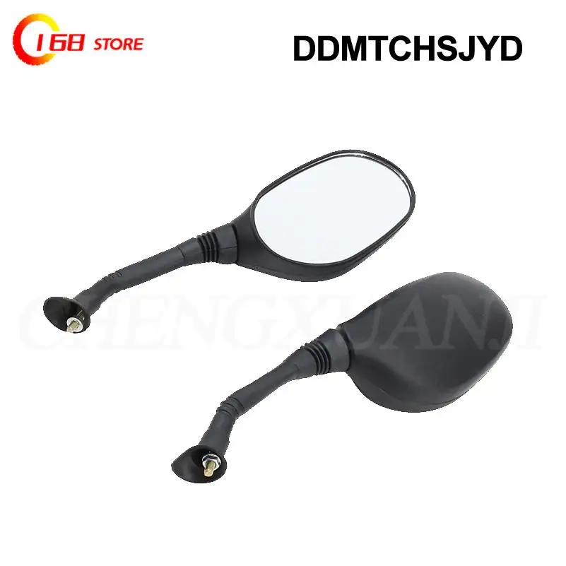 Electric Vehicle Reflector 8mm/6mm 2Pcs/Pair Universal 6mm 8mm Electromobile Back Side Convex Mirror E-Bike Rearview Mirrors