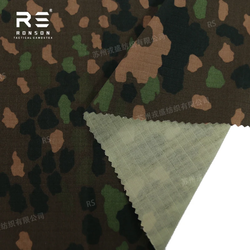 DOT44 التمويه الدنماركية التمويه النايلون القطن متقلب النسيج تنفس ومقاومة للتمزق الملابس التكتيكية عمال النسيج