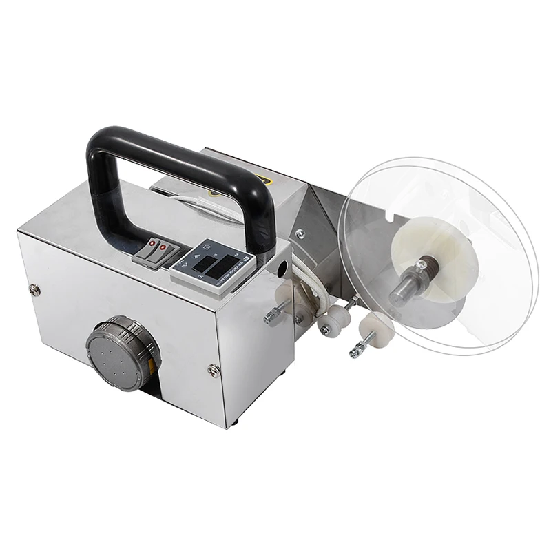 Équipement de baguage de chants de film d'estampage à chaud, machine de transfert de chaleur portable, travail de calcul, 220V, 500W, 5 mpMinigolf, 8mpm