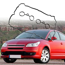 Engine Valve Cover Gasket Kit Rubber 0249E6 for Citroen C4 C5 DS3 DS4 DS5 1.6 THP Engine Peugeot 207 208 308 508 3008 5008