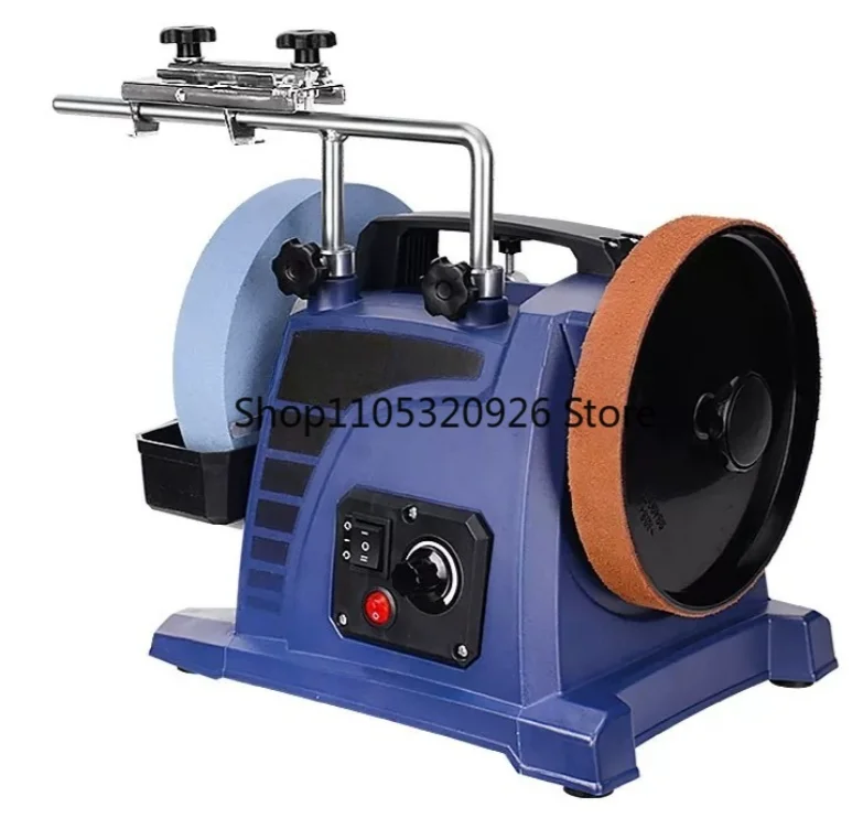 8 inch water-cooled low-speed knife grinder, kitchen knife, scissors, meat knife, household meat shop, electric desktop grinder