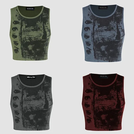 

Summer Trendy Slim Fit Eye Pattern Expos ort Pants Personalized Faionable Ciwalk Suitable mid Elastici Other Material