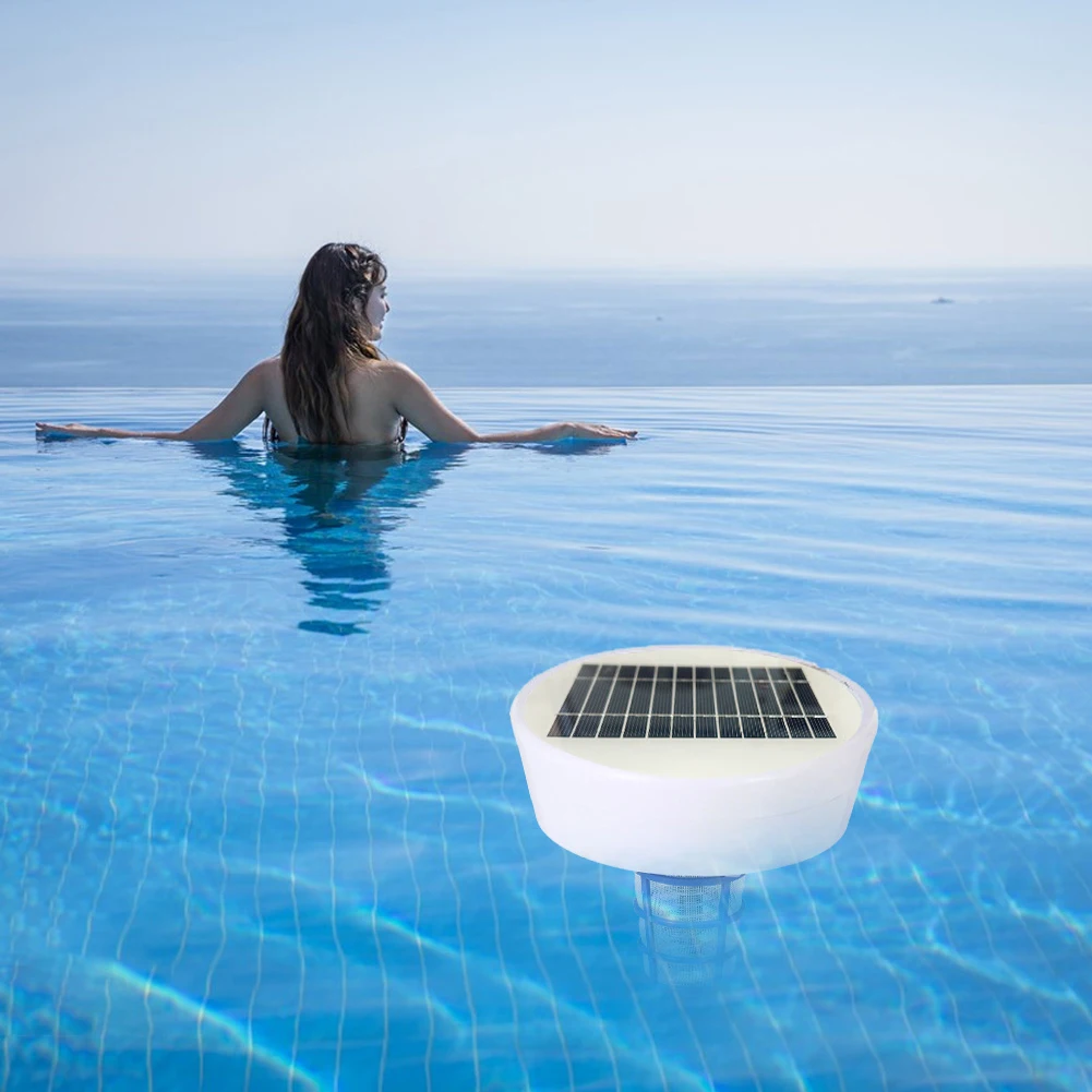 

Медный поплавок-ионизатор для бассейна содержит очиститель для бассейна и прозрачный плавающий очиститель для бассейна, 85% меньше хлора, RGB, ночник, до 35000 галлонов