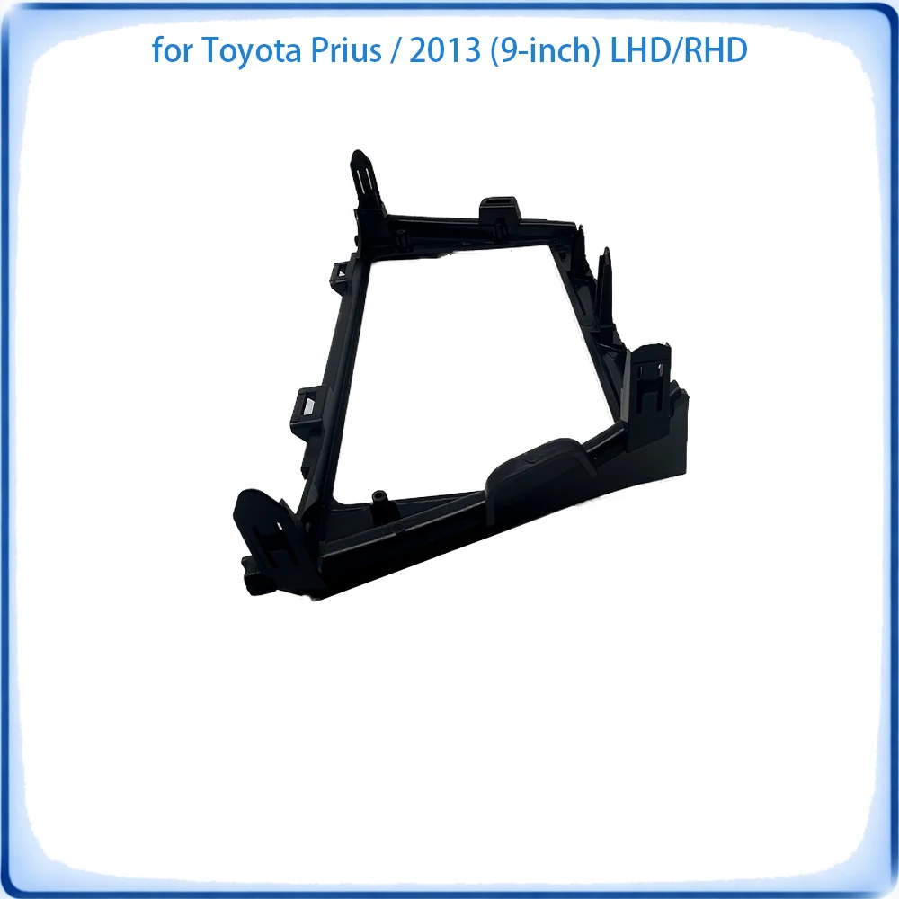 Car Radio Fascia Frame For Toyota Prius 2013 9 inch LHD/RHD Stereo Panel Wiring Harness Power Cable