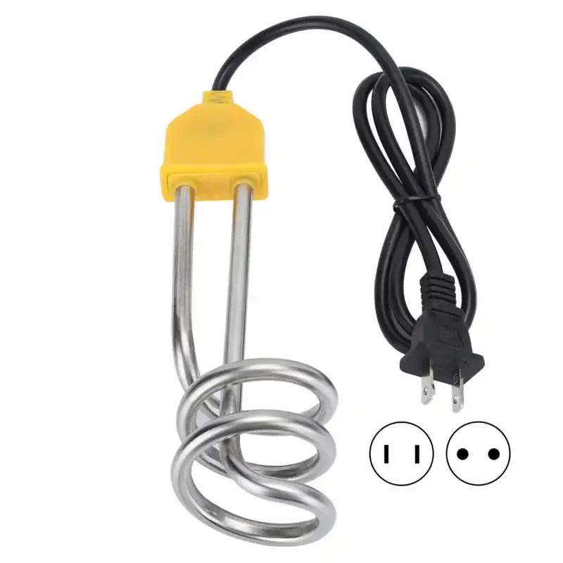 1500 واط سخان مياه كهربي صغير غلاية مياه غاطسة الحمام تسخين المياه حمام سباحة عنصر سخان مياه لحظية