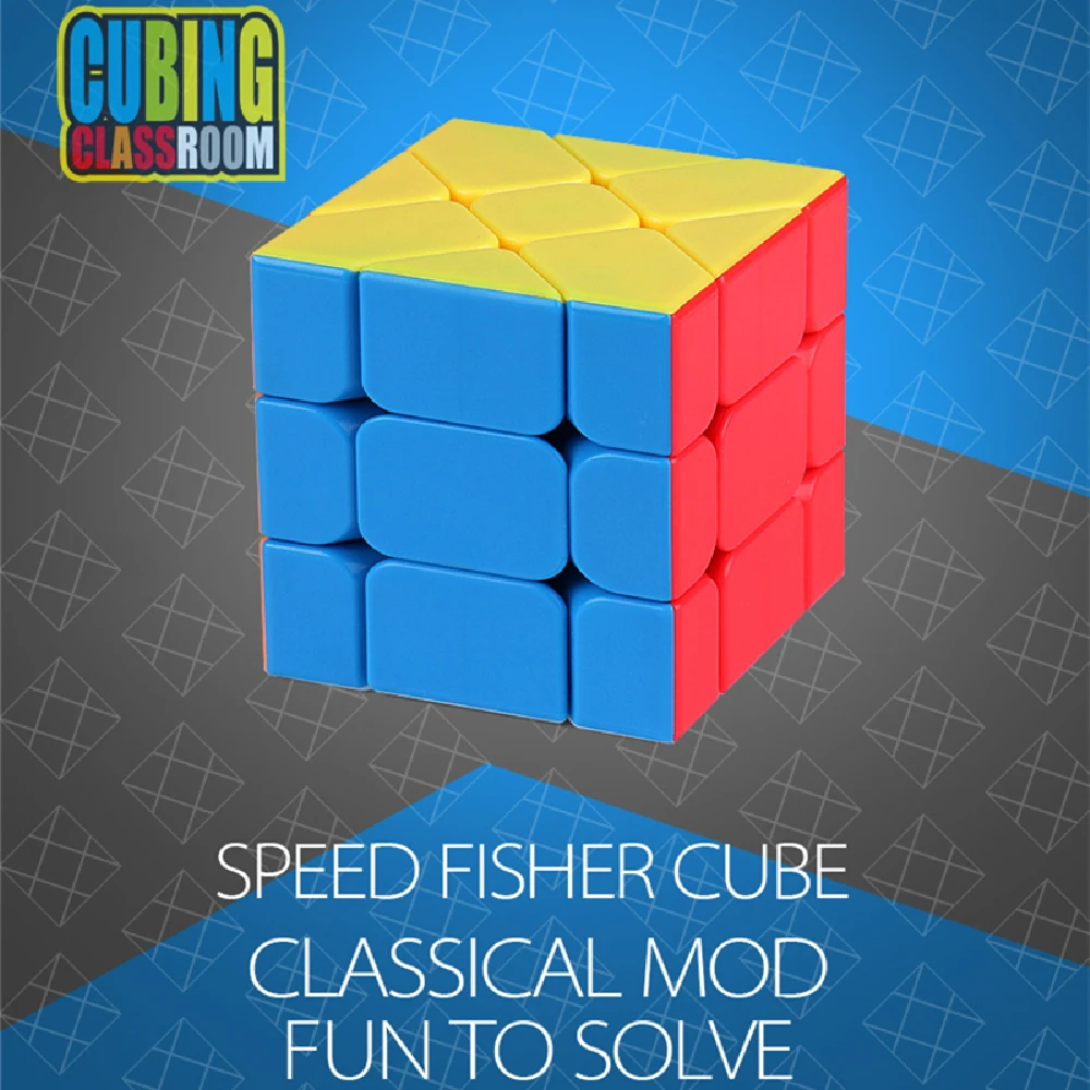 [Picube] MoYu MeiLong Fisher Magic Cube Toy Cubing Classroom Speed Toys for Adults Professional Fun Puzzles for Kids Toys Gift