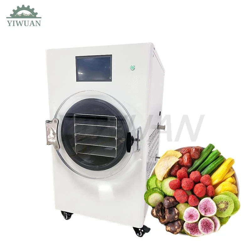 Home Use 10 Kg Vacuum Freeze Dryer Machine Large For Meat Fruits Candy