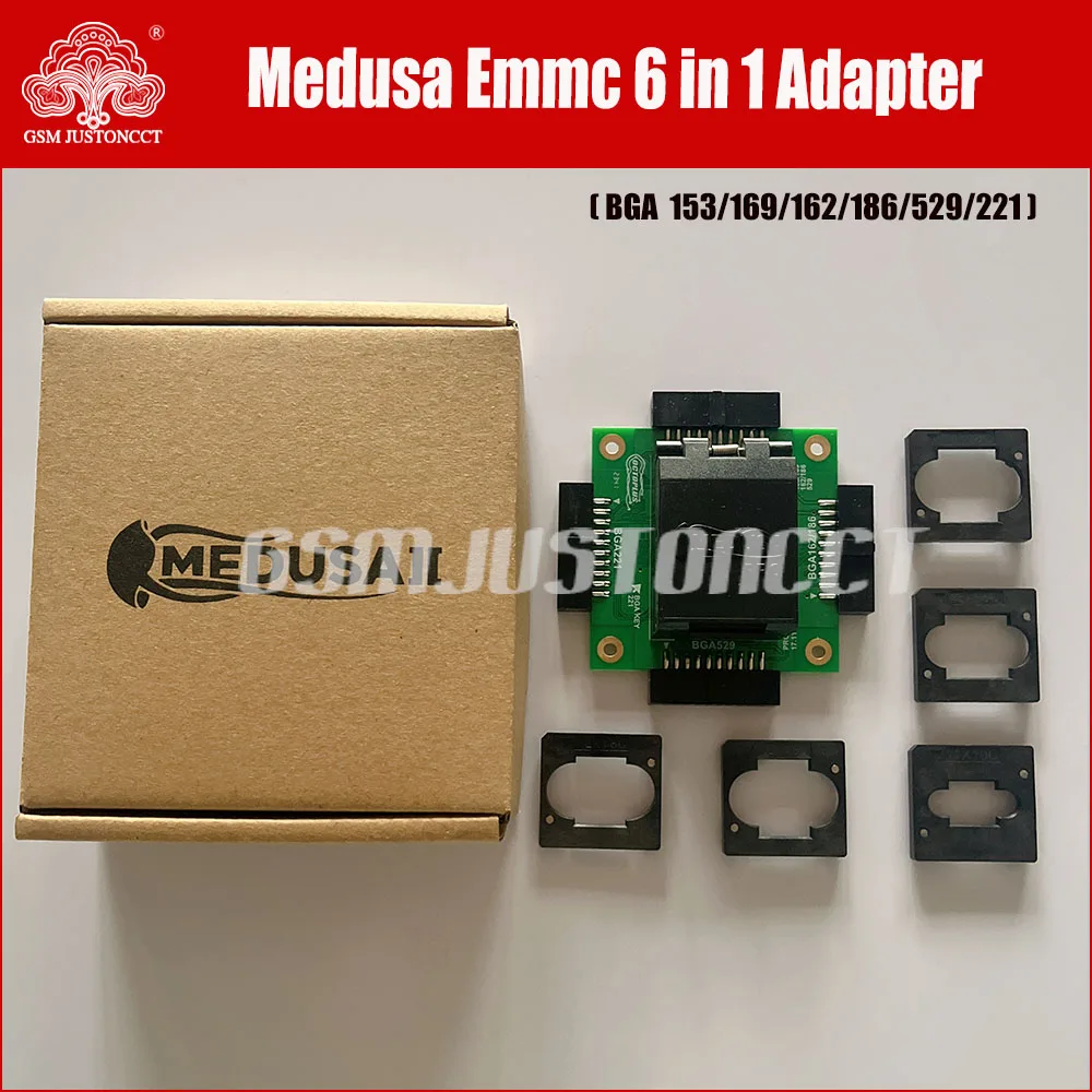 

Medusa Emmc 6 in 1 Adapter ( BGA 153/169/162/186/529/221 )