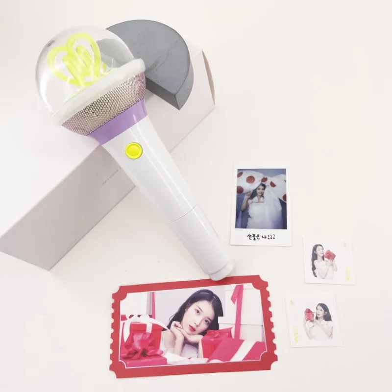 Kpop IU Lightstick Official Version 3 Concert Fanlight Gifts Room Decor