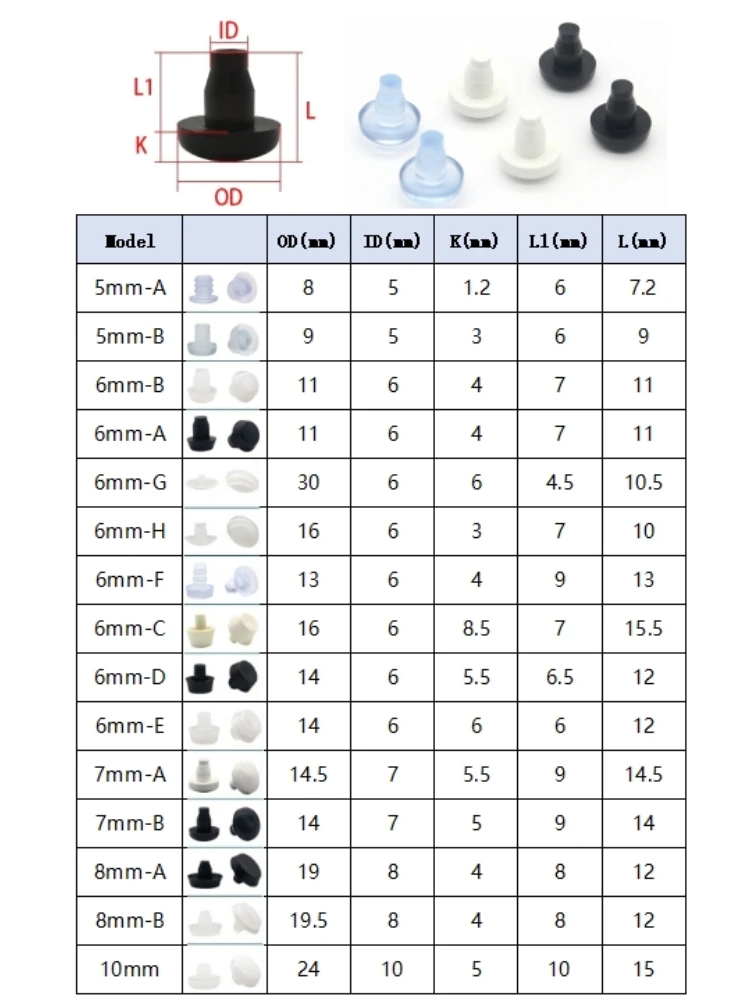 PP Embedded Furniture Table Chair Leg Feet Bottom Glide Slide Pad Floor Protector Table Foot Nail Buffer Slip Resistant