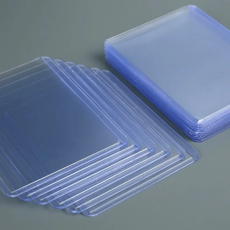 35PT Transparent Card Sleeves TopLoaders for Trading Cards, 1-100pcs