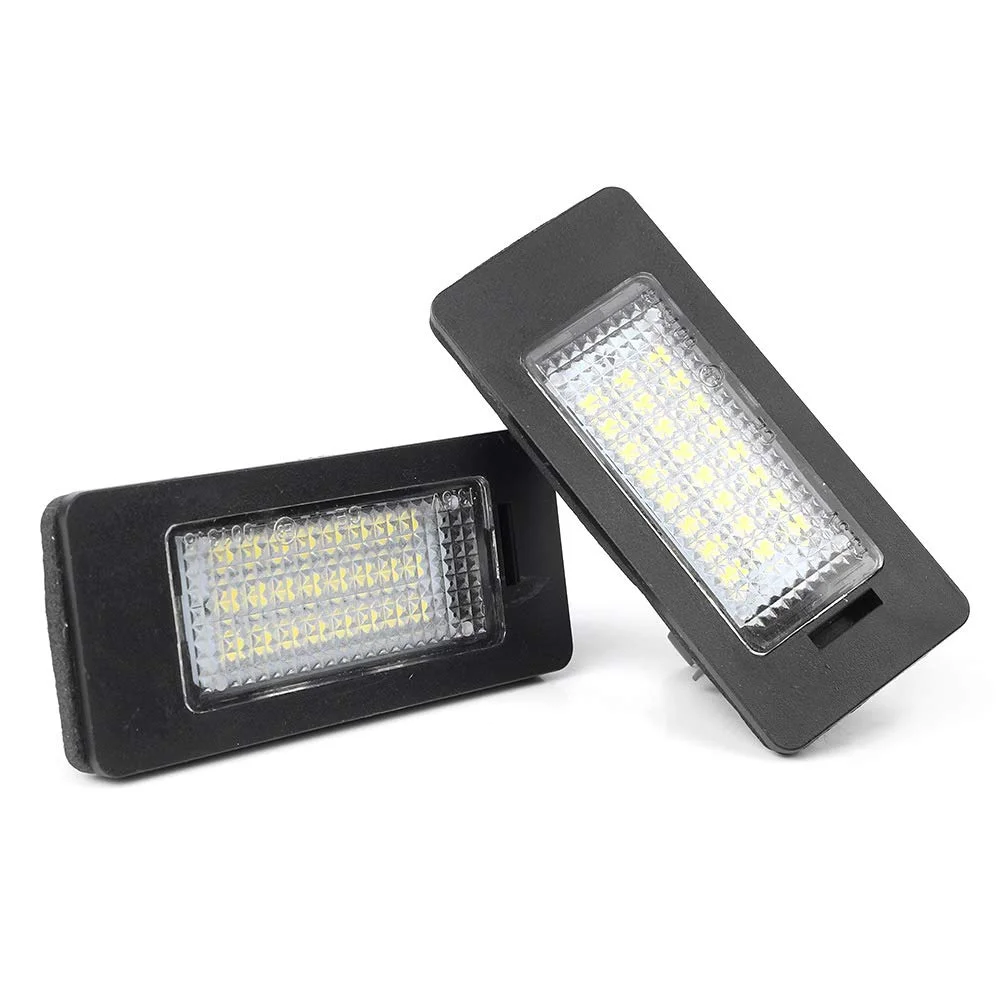 

2pcs 24-LED 6000K White LED Car License Plate Light for BMW E82 E88 E90 E92 E39 E60 E70 E71 F10 Auto Accessories