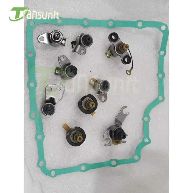 High Quality JF506E 09A Transmission Shift Solenoids With Gasket Fit For Volkswagen Tiptronic Ford Mazda Land Rover