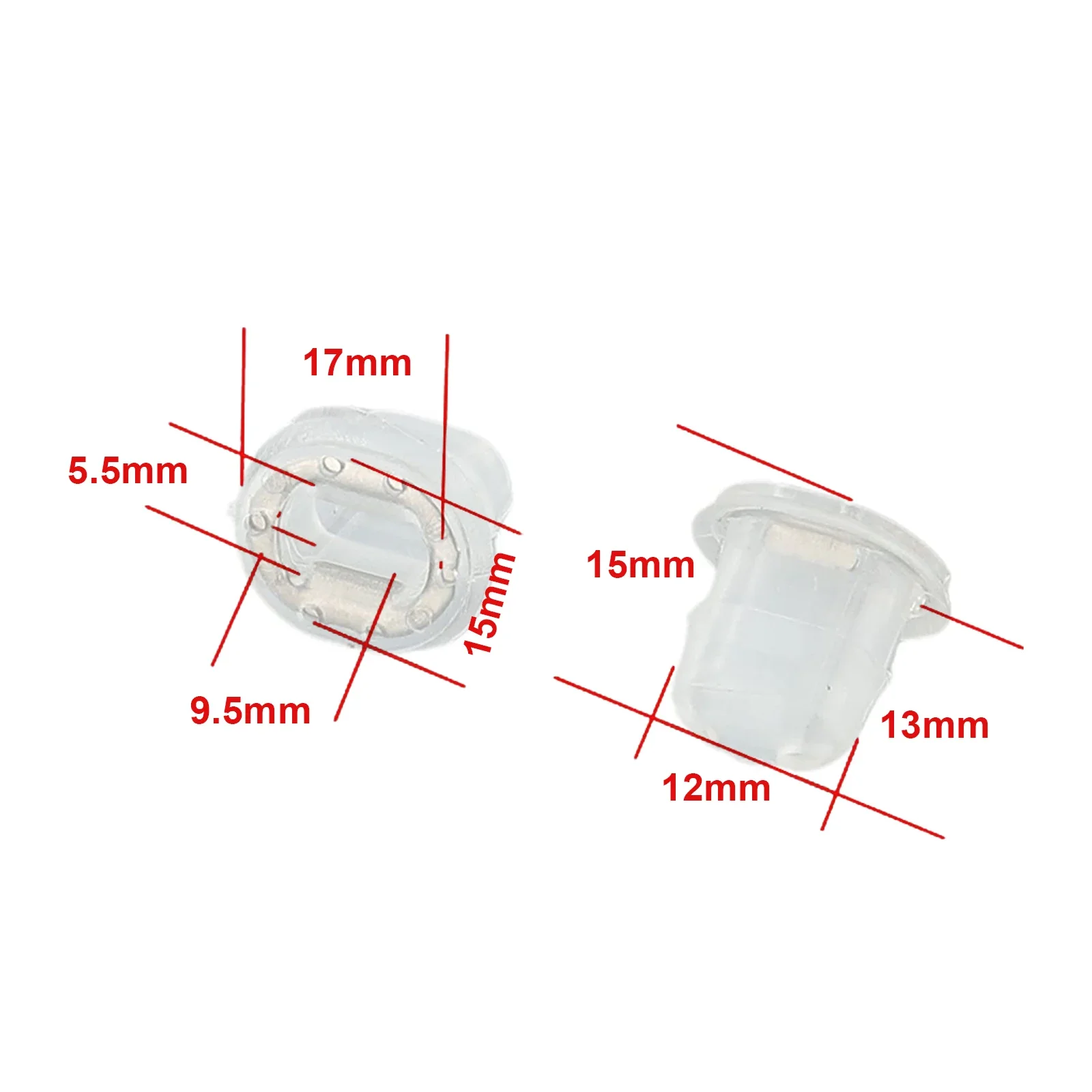 20pcs Auto Fastener Interior Trim Moulding Clip Retainer For BMW E38 E39 E90 E91 E92 51458161557  Nylon Clips  Car Accessories