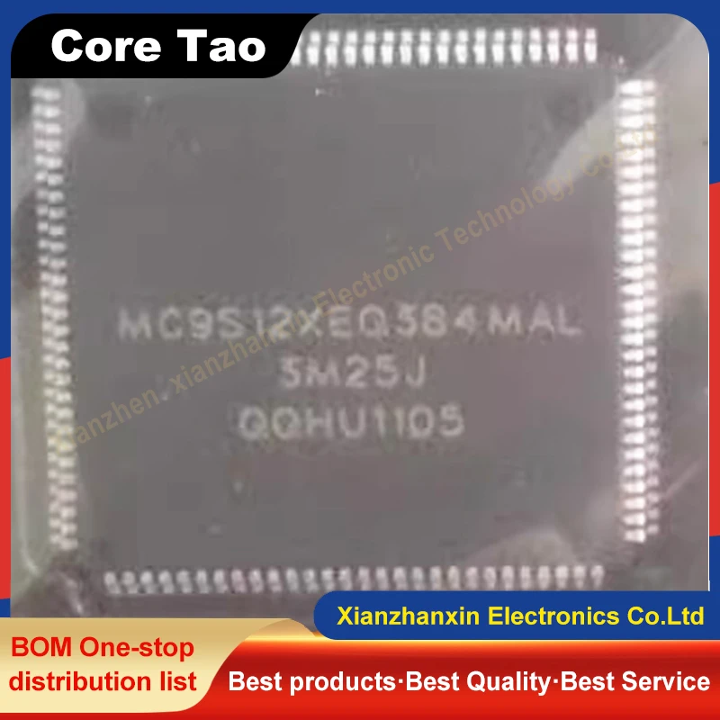 

1PCS/LOT MC9S12XEQ384MAL MC9S12XEQ384 LQFP112 Microcontroller chips in stock