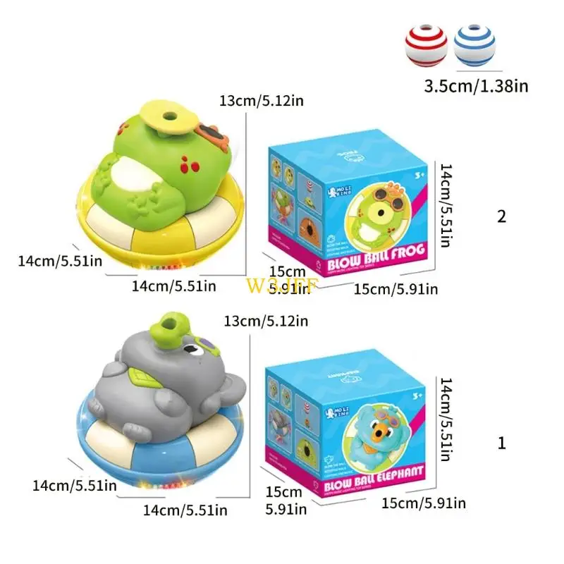 W3JF الكهربائية الدورية الفيل تهب الكرة لعبة الحسية اللعب الموسيقى انزلاق لعبة السيارة