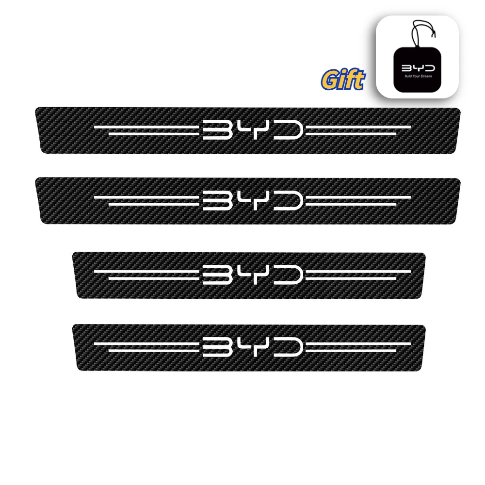 Für BYD-Serie Autotürschwellenaufkleber Atto 3 Yuan Plus Atto 2 Shark Dolphin Surf Dolphin Seal Song Plus Sealion Tang Han